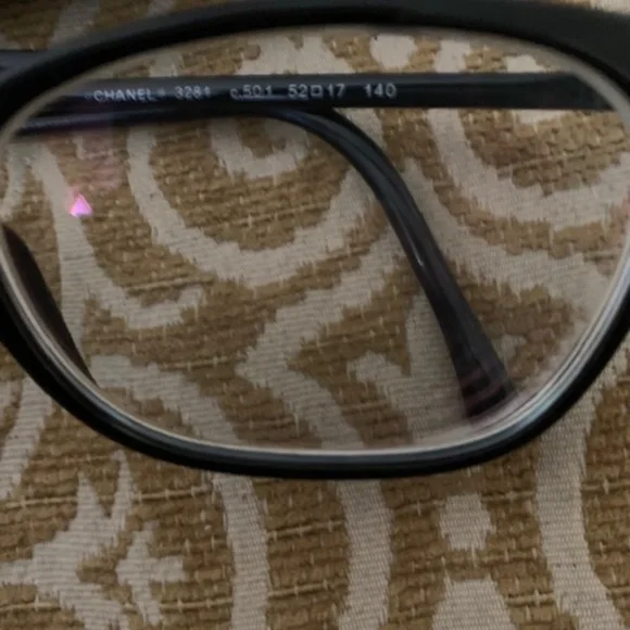 Chanel Black Rim Eyeglasses Preowned - Picture 8 of 11